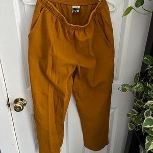 Big Bud Press, mustard sweatpants, size M